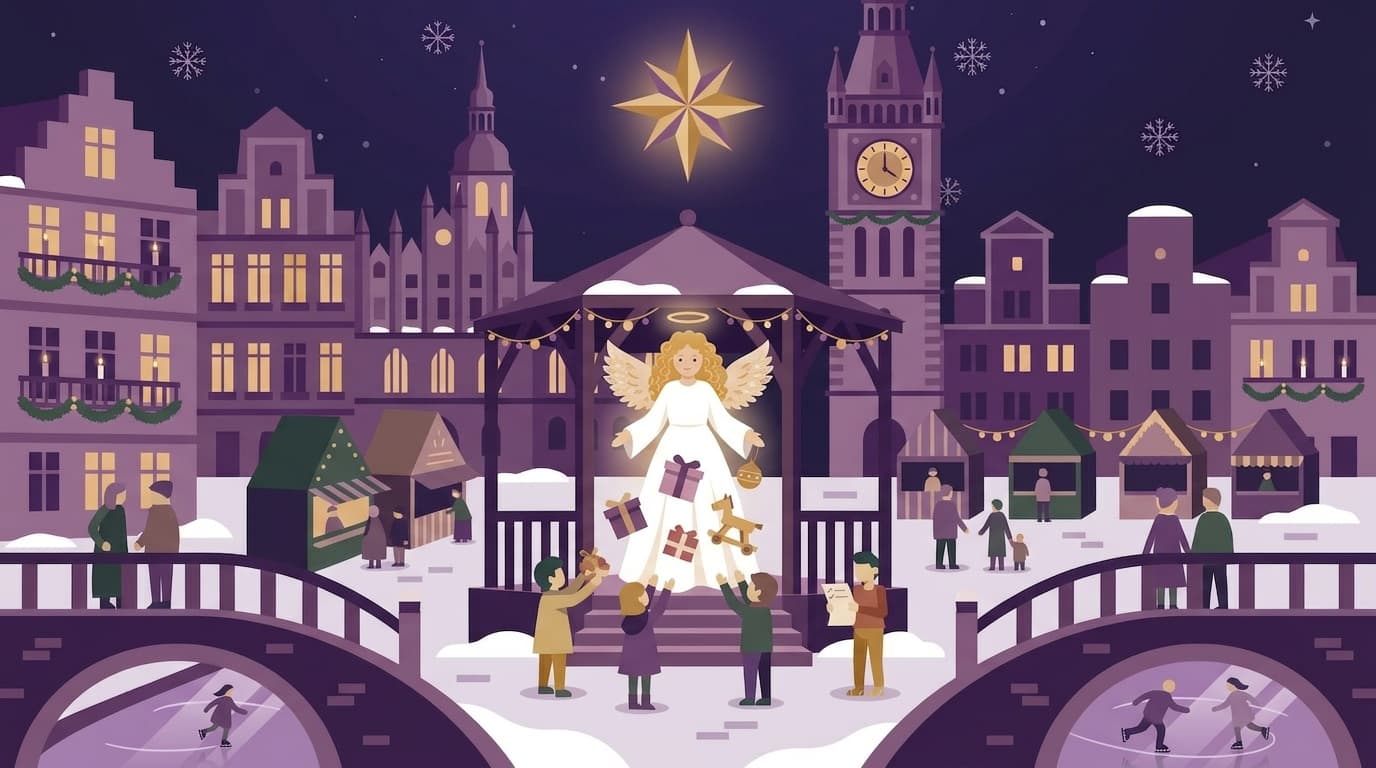 Hero-Bild: Christkind – der Brauch der lieben Figur, die die Geschenke bringt