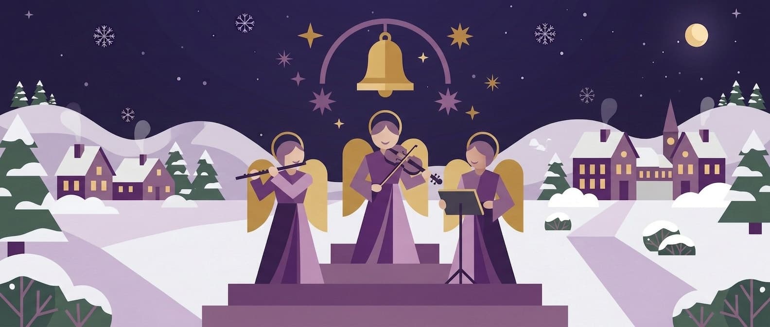 Hero-Bild: Weihnachtsengel - Herkunft der beliebten Weihnachtsdekoration