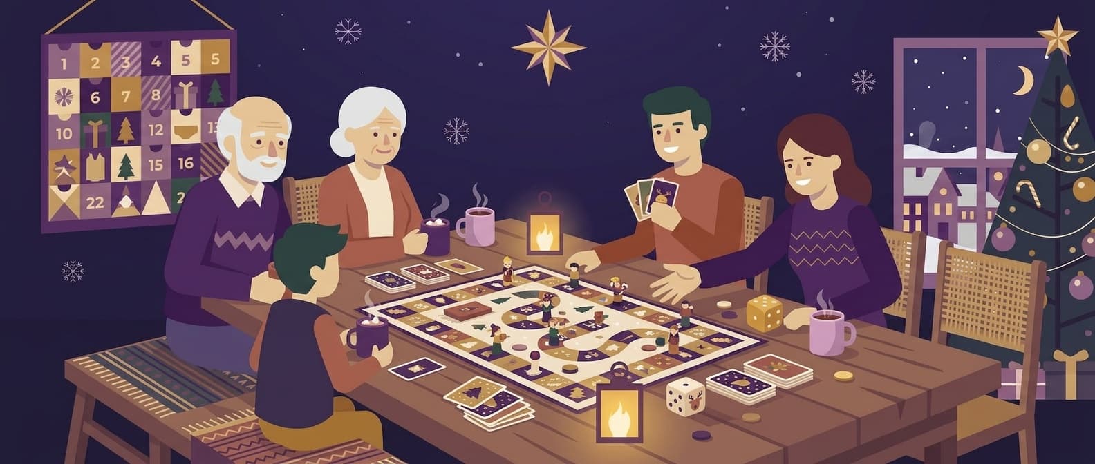 Hero-Bild: Weihnachtsspiele – 18 tolle Spiele zu Weihnachten 2026