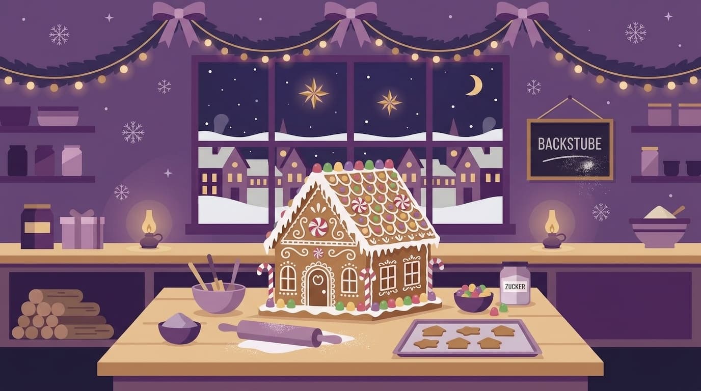 Hero-Bild: Lebkuchenhaus - Herkunft und Rezept