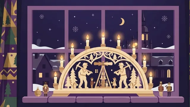 Hero-Bild: Schwibbogen - Traditionelle Weihnachtsdeko aus dem Erzgebirge