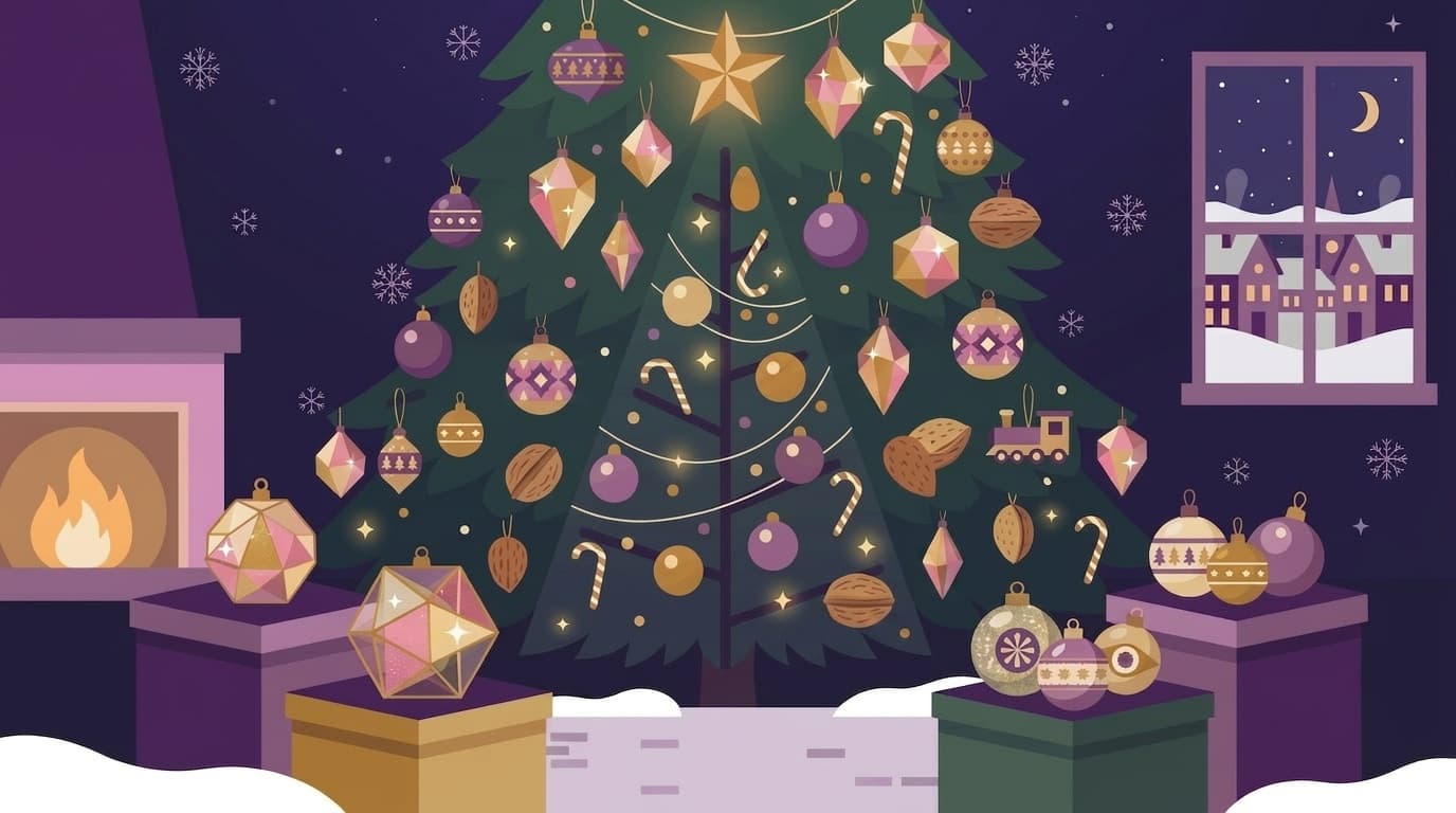 Hero-Bild: Weihnachtsbaumschmuck - Geschichte und Bedeutung