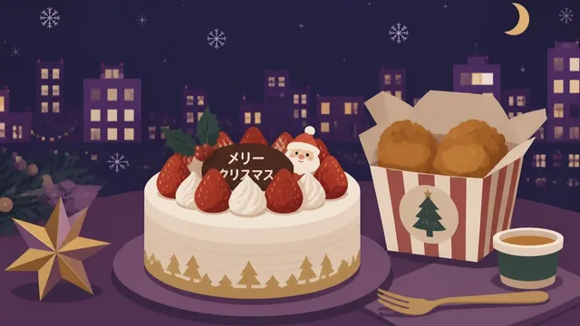 Hero-Bild: Weihnachten in Japan mit KFC und „kurisumasu keki“