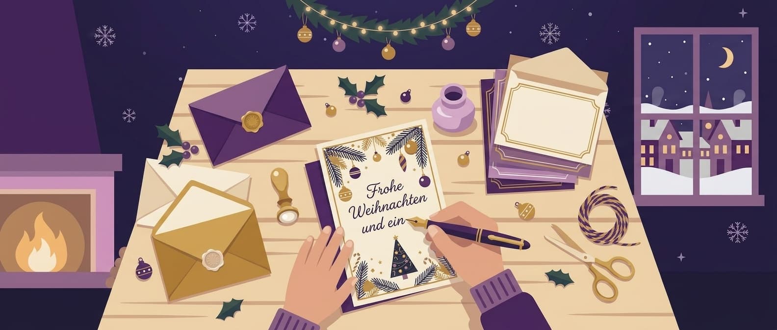 Hero-Bild: Weihnachtsgrüße – frohe Wünsche und liebe Grüße zum Fest