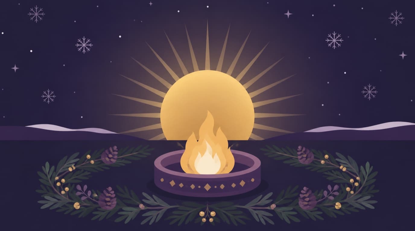 Hero-Bild: Julfest - Fest zur Wintersonnenwende am 21. Dezember