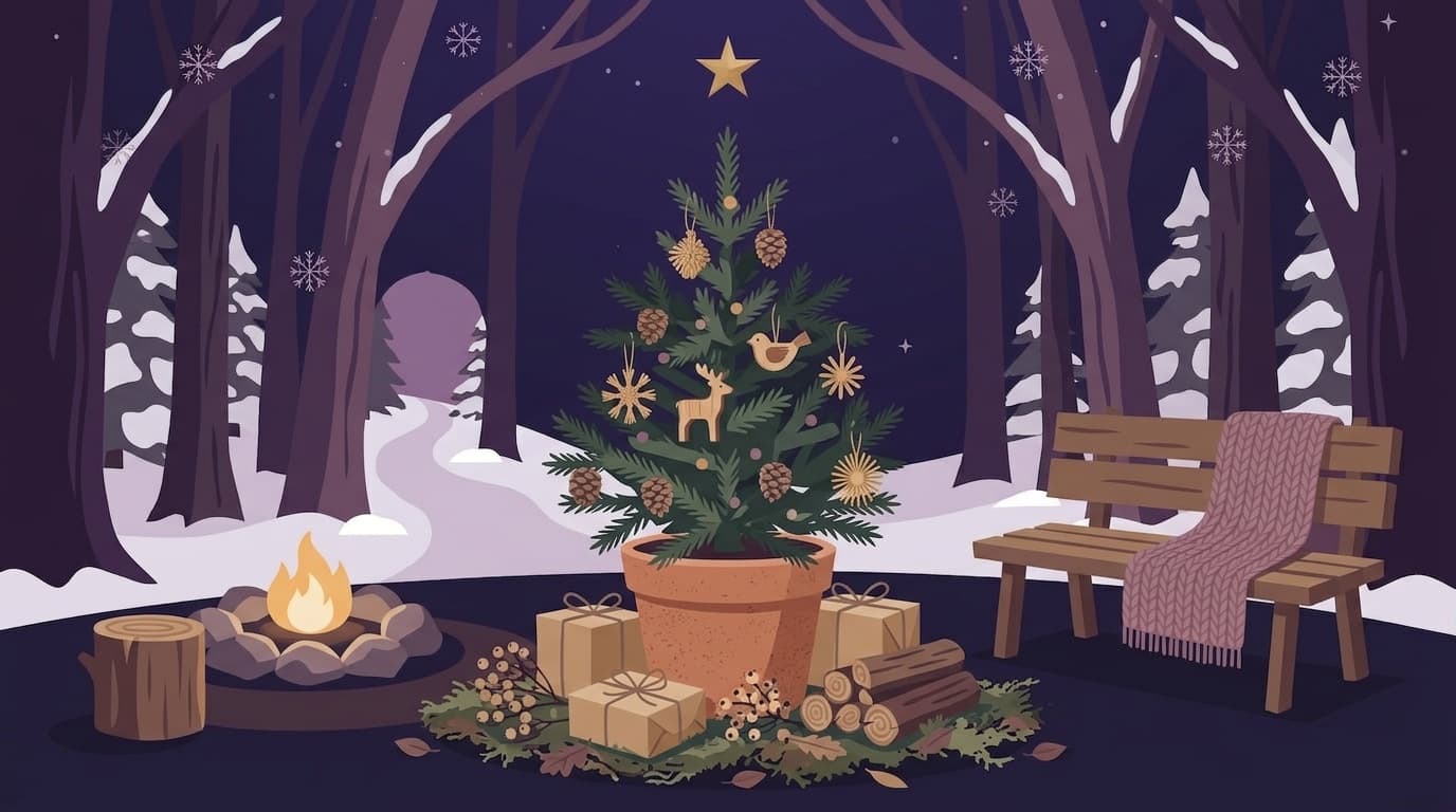 Hero-Bild: Nachhaltiger Weihnachtsbaum: 5 Alternativen für ein nachhaltiges Weihnachtsfest