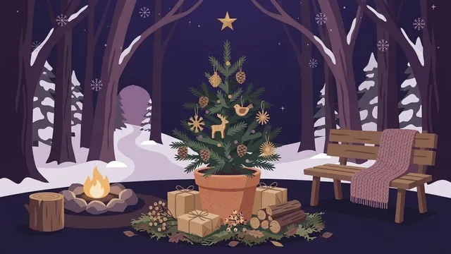 Hero-Bild: Nachhaltiger Weihnachtsbaum: 5 Alternativen für ein nachhaltiges Weihnachtsfest