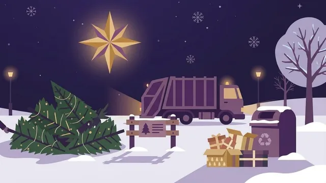 Hero-Bild: Weihnachtsbaum entsorgen: So geht’s richtig!