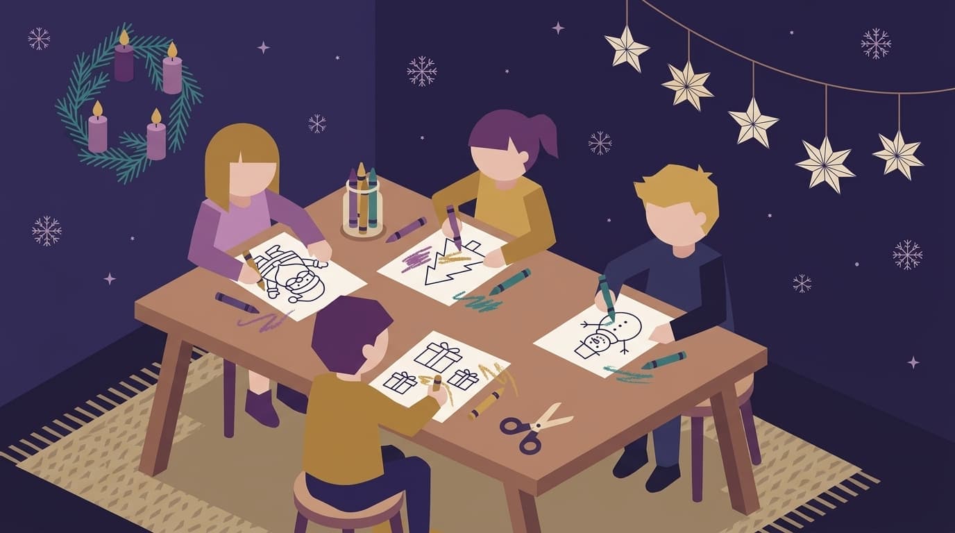 Hero-Bild: Ausmalbilder Weihnachten – 63 kostenlose Malvorlagen zum Ausdrucken